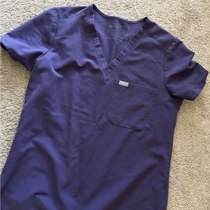 Figs scrub set in limited color- purple shadow